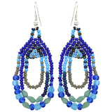 Three Cheers Beaded Earrings