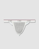 Throwback Y-Back Thong Stone