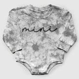 Mommy and Me Custom Embroidered Matching Tie Dye Sweatshirts