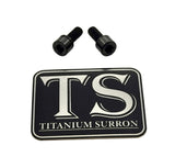 Titanium E-Moto Headlight Mount Bolts