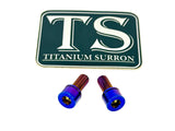Titanium E-Moto Headlight Mount Bolts