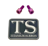 Titanium E-Moto Headlight Mount Bolts
