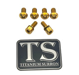 Titanium E-Moto Headlight Mount Bolts