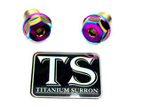 Titanium FastAce Forks Axle Bolts