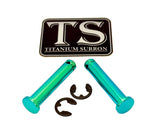 Titanium Foot Peg Pins — E-Moto