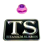 M8 Titanium Grade 5 DIN 6923 Hex Flange Nut