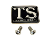 Titanium Surron LBX Motor Cover Bolts — E-Moto