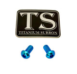 Titanium Surron LBX Motor Cover Bolts — E-Moto
