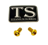 Titanium Surron LBX Motor Cover Bolts — E-Moto