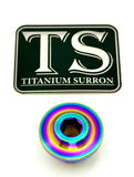 Titanium Surron Ultra Bee OEM KKE Fork Axle End-Bolt
