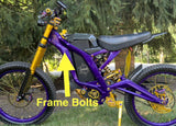 Titanium Upper Frame Bolts Surron/ E-Ride Pro/ 79 Bike