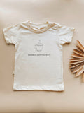 Dadas Coffee Date Organic Kids T-shirt