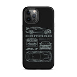 Camaro Blueprint iPhone Tough Case