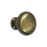 Knob Round Solid Antique