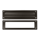 Deltana MS211U10B 13.12 in. Mail Slot with Interior Frame Oil Rubbed Bronze Solid