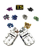 TS Custom Foot Pegs w/ Titanium Grips for Talaria and Altis