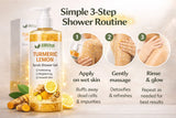 AMVital Turmeric Lemon Scrub Shower Gel