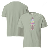 Peace Lava Lamp Garment Dyed Heavyweight Cotton T-Shirt
