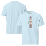 Peace Lava Lamp Garment Dyed Heavyweight Cotton T-Shirt