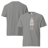 Peace Lava Lamp Garment Dyed Heavyweight Cotton T-Shirt