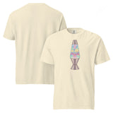 Peace Lava Lamp Garment Dyed Heavyweight Cotton T-Shirt