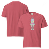 Peace Lava Lamp Garment Dyed Heavyweight Cotton T-Shirt