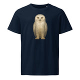 Organic Silent Watcher Snow Owl T-Shirt