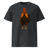 Organic Rising Sun Rooster T-Shirt