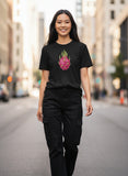 Passion Fruit Glow Cotton T-Shirt