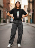 Peace Lava Lamp Garment Dyed Heavyweight Cotton T-Shirt