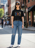Retro TV Cotton T-Shirt
