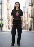 Passion Fruit Glow Cotton T-Shirt