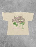 Underground Original Design: Weekend Margaritas Please, Summer Boxy Cotton TShirt
