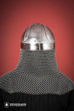Viking Spectacle Helmet with Aventail 1,6mm Polished