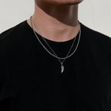 Angel Wing Silver Set