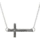 Wish You Well Cross Sterling Necklace