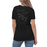 Women's Black-out Lucky 7's Relaxed T-Shirt