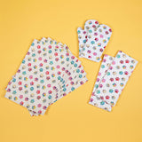 Rainbow Ombre Paws Kitchen Linens