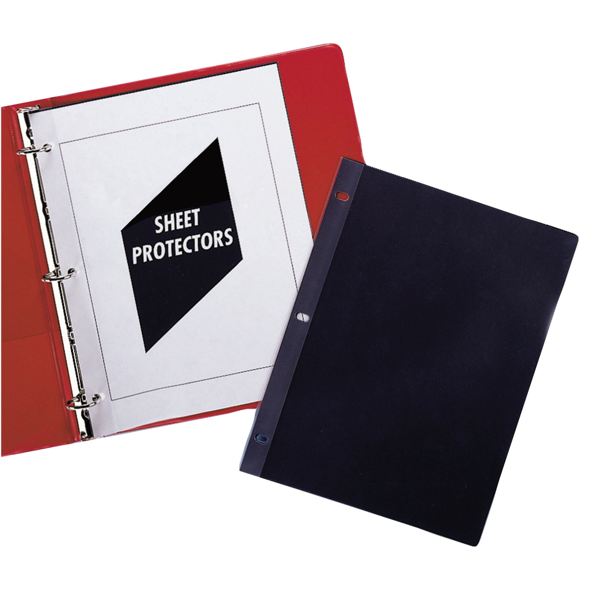 Traditional Polypropylene Sheet Protector, Heavyweight, 11 X 8 1/2, 50/Bx, 00010