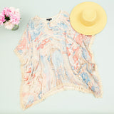 Living Marbleous Chiffon Kaftan