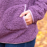 Cozy Paw Plush Sherpa Fleece Pullover