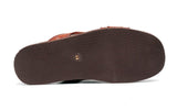 C Collection Ostrich Calfskin Sandal - Tan