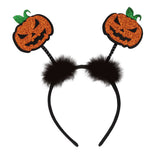 Glittered JackOLantern Boppers