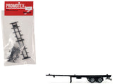 Container Chassis for 2Axle 40ft Trailer 1/87 (HO) Plastic Model by Promotex