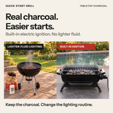 Quick Start Grill - Ready to Grill in About 6 Minutes