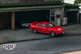 Tarmac Works - 1/64 NISSAN SKYLINE GT-R BNR32 RED DIECAST SCALE MODEL CAR (JC64-008-RD) Mijo