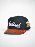 OG O: Odyssey Snapback (Black/Tan Brown)