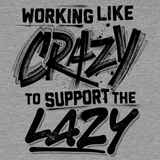 Crazy - Safety Yellow T-Shirt