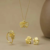 Orchid Flower Ring