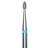 DIAMOND NAIL DRILL BIT, "BUD", BLUE, HEAD DIAMETER 1.6/3.4MM (FA50B016/3.4) - STALEKS™